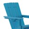 Flash Furniture Blue Adirondack Patio Chair with Cupholder LE-HMP-1045-10-BL-GG - alternate 4